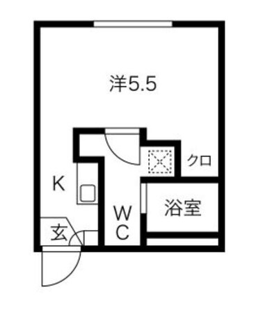 大師前駅 徒歩6分 3階の物件間取画像